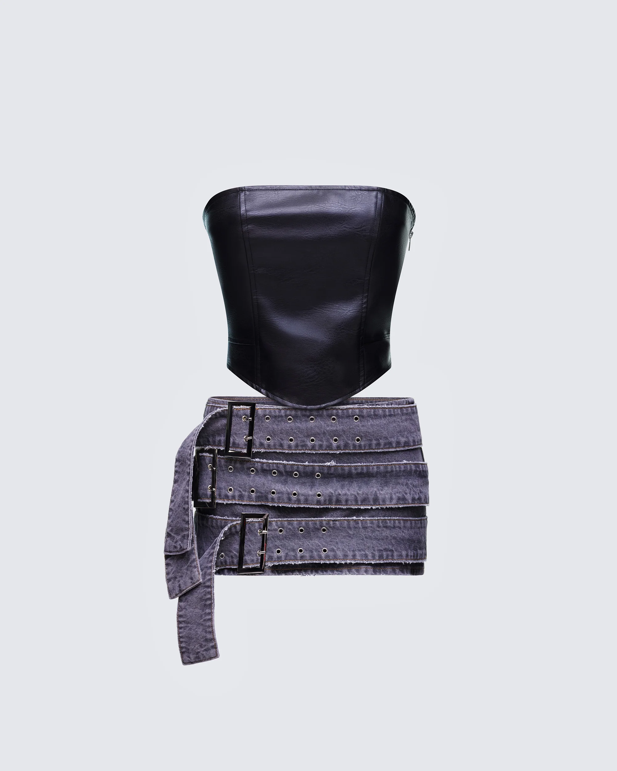 Arlene Leather Set
