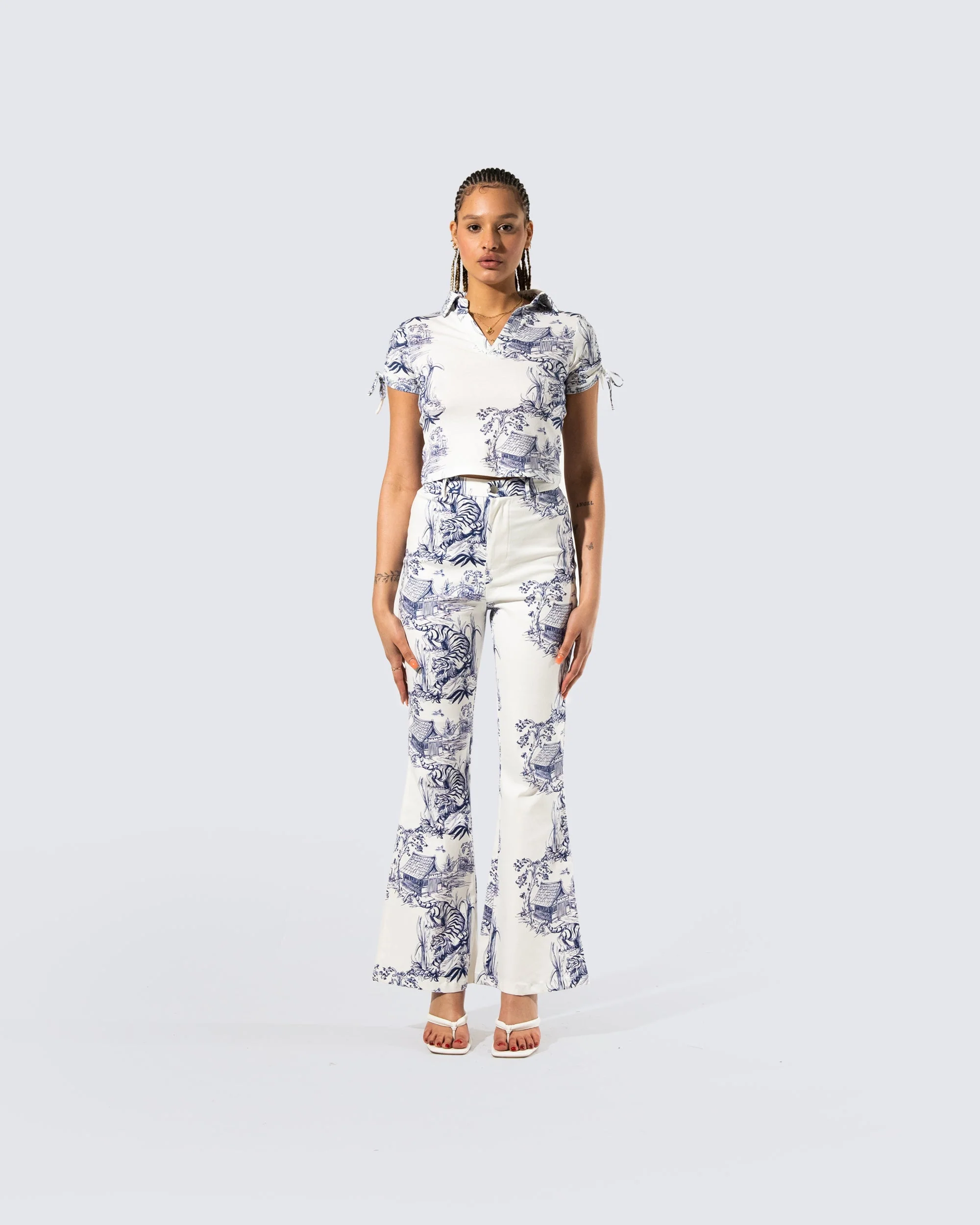 Dawn Tiger Print Pant - Image 3