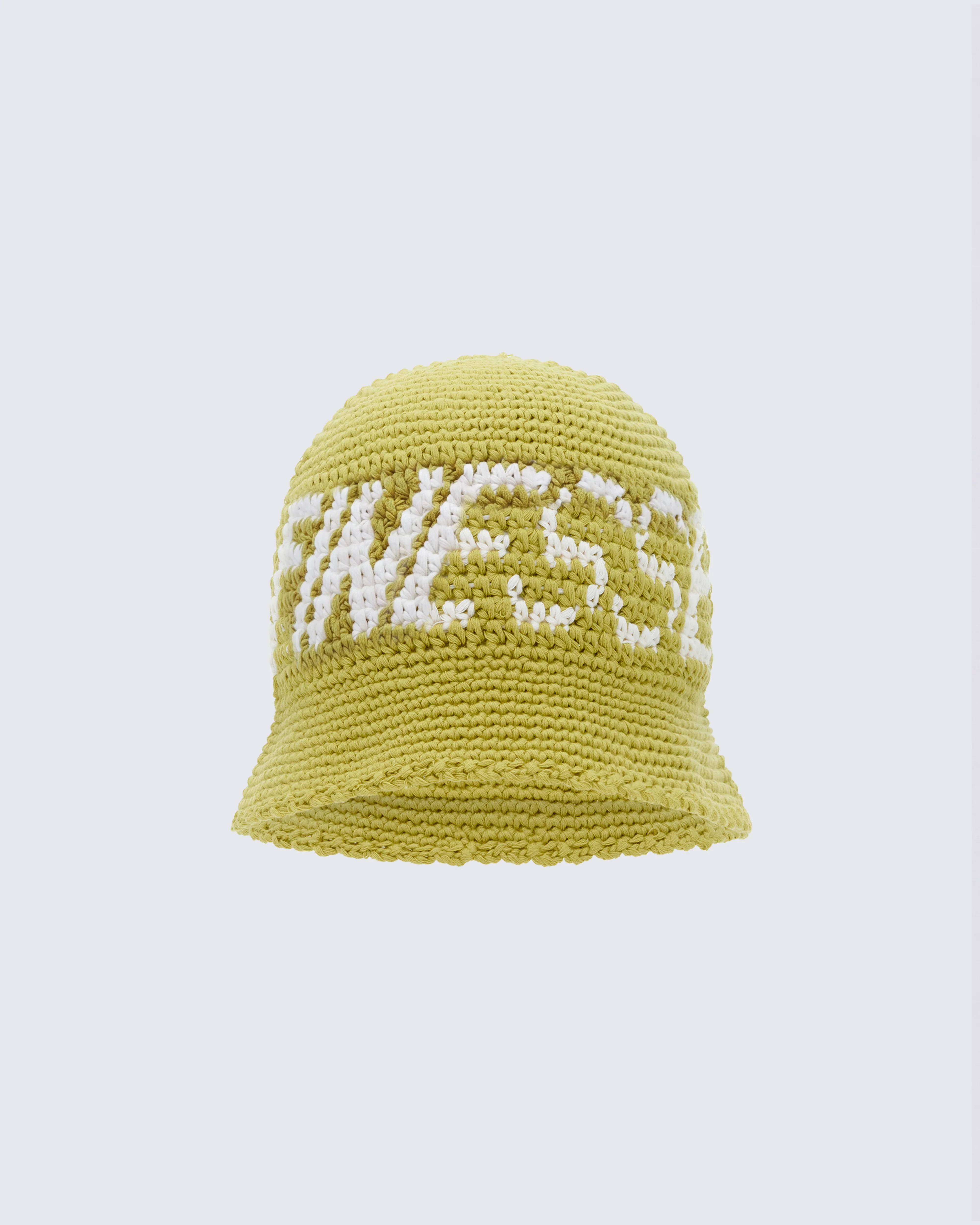 Gem Chartreuse Crochet Bucket Hat