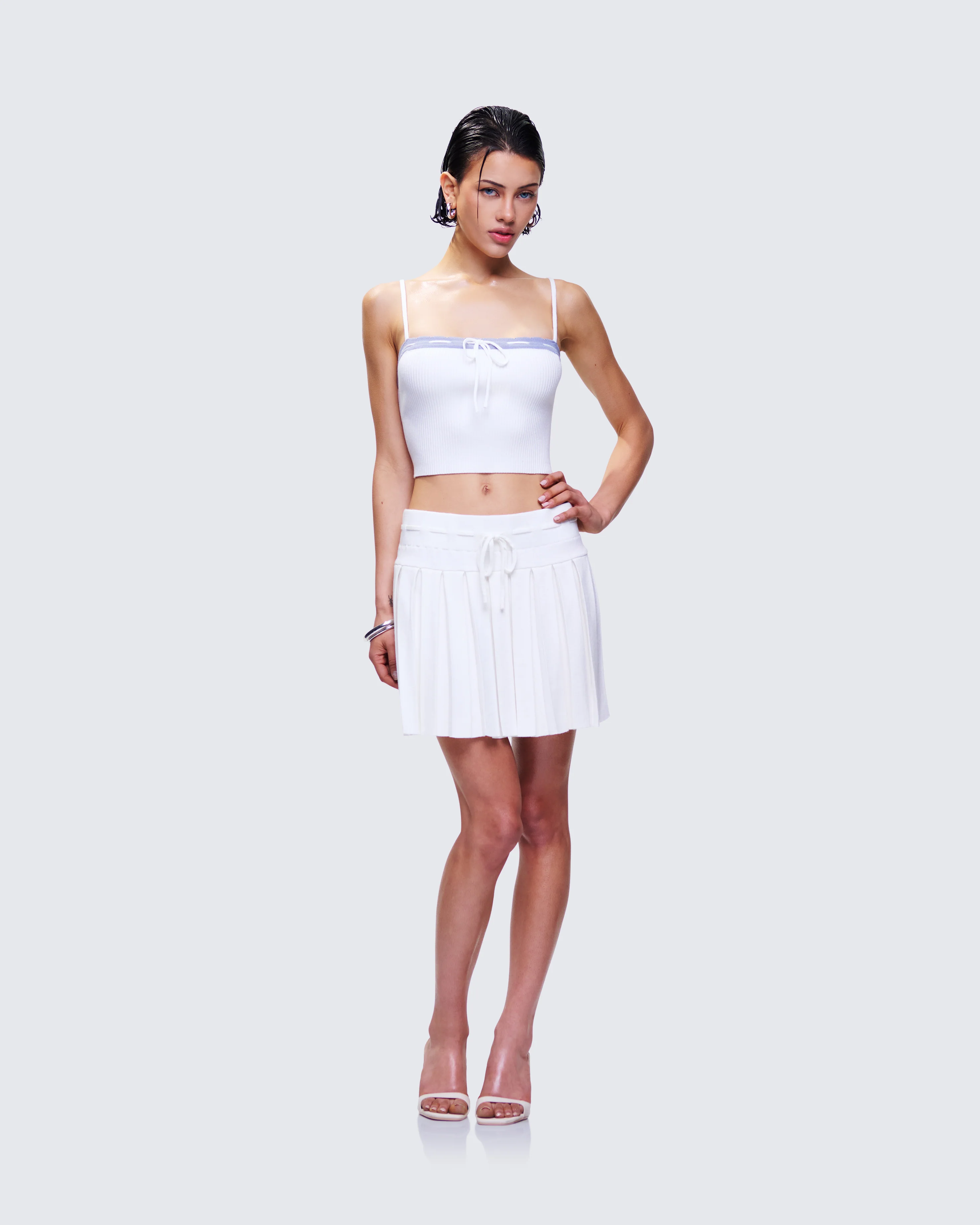 Lucien White Knitted Set - Image 3