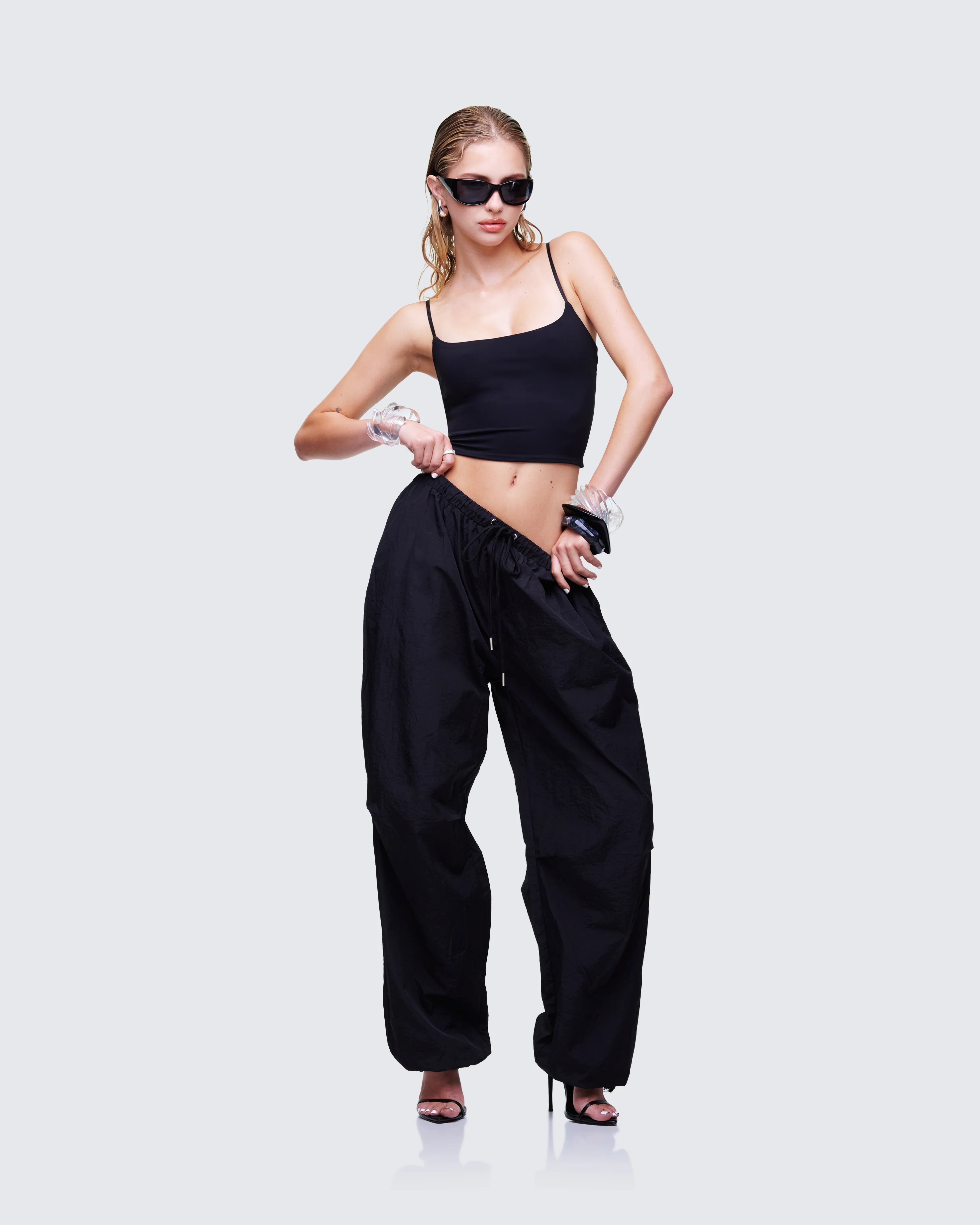Soleia Black Cami Top - Image 5